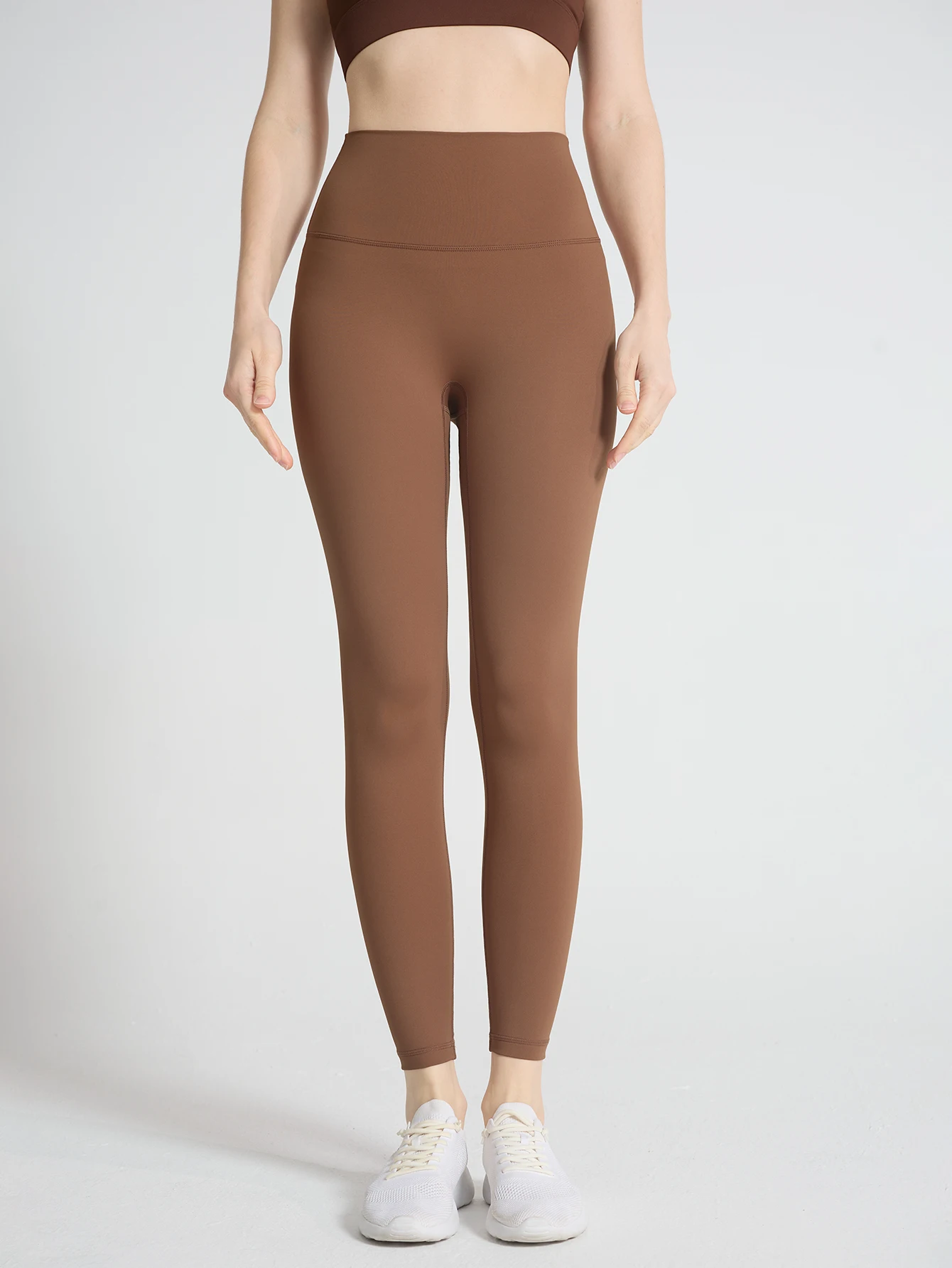 Summer Hot Sale Women Sport Leggings High Waist Elasticity Hip Lift No Awkward Line Yoga Pants Training Jog Outdoor Yoga Legging