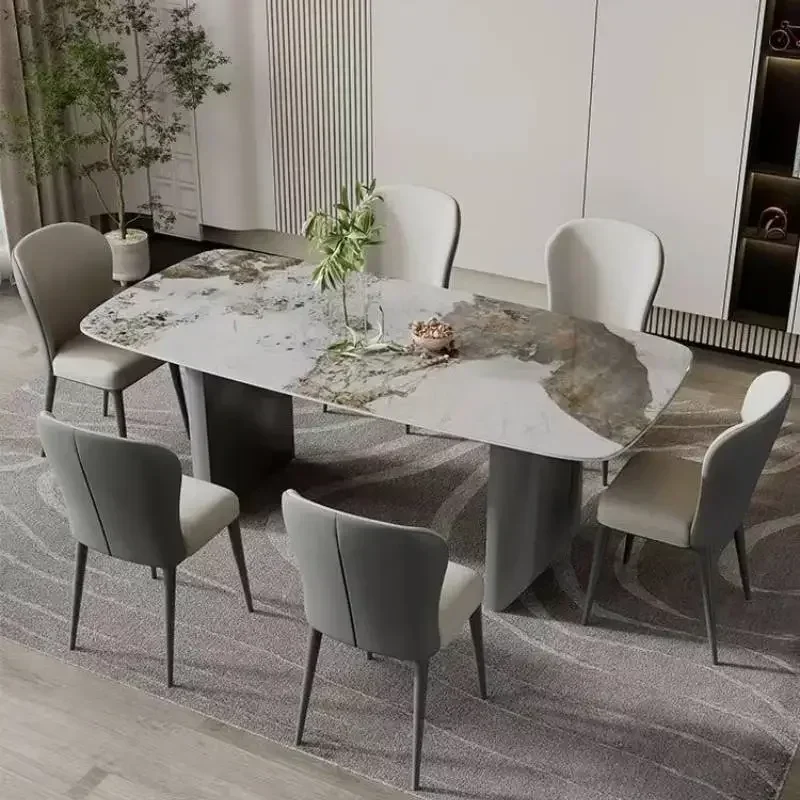 Y Modern Kitchen Dining Table Living Room Party Luxury Modern Set Dining Table Salon Nordic