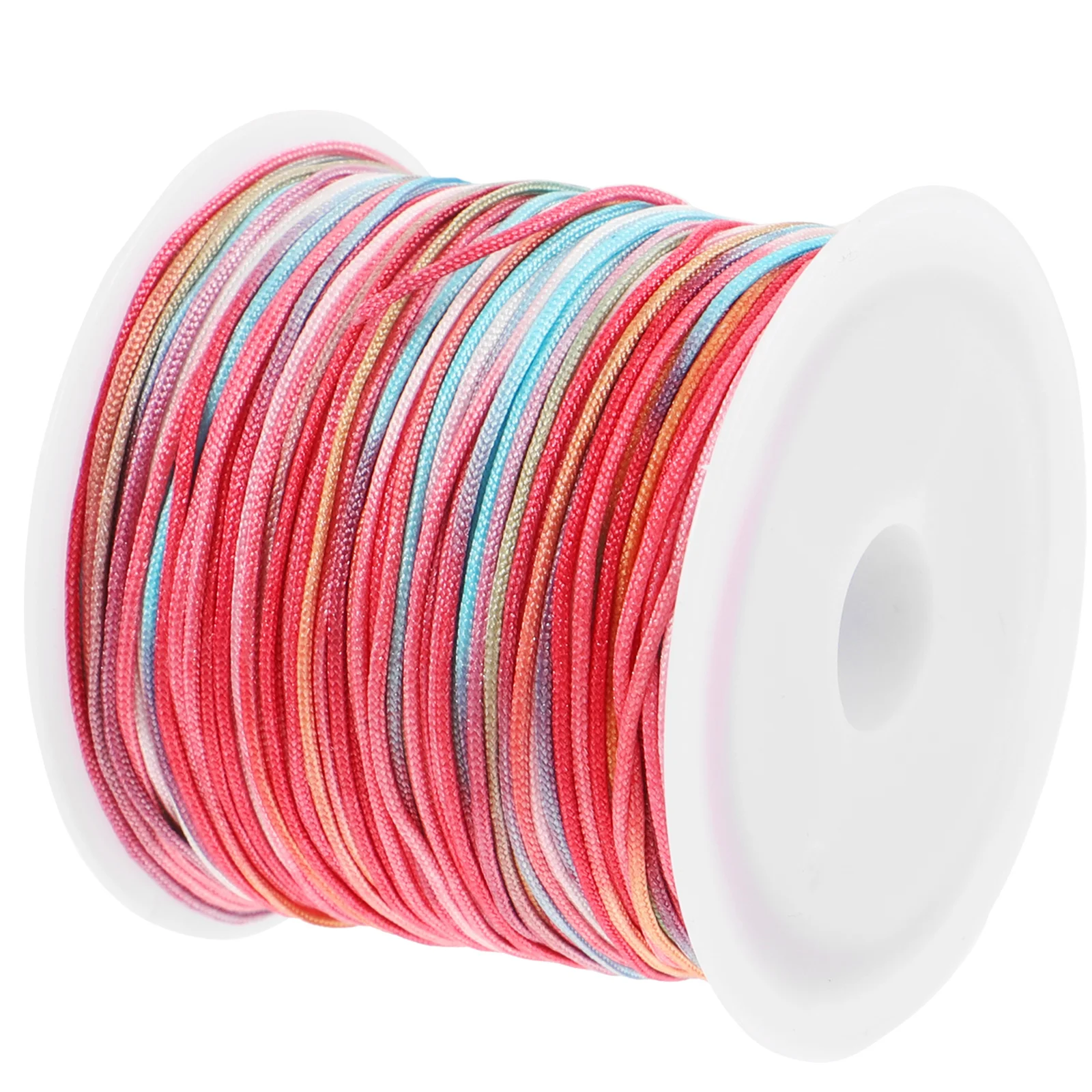 

1 Roll Colorful Braided Rope For Diy Bracelet Making Craft Material Chinlon String Cord Gift Bags Ropes Handheld Bag Present