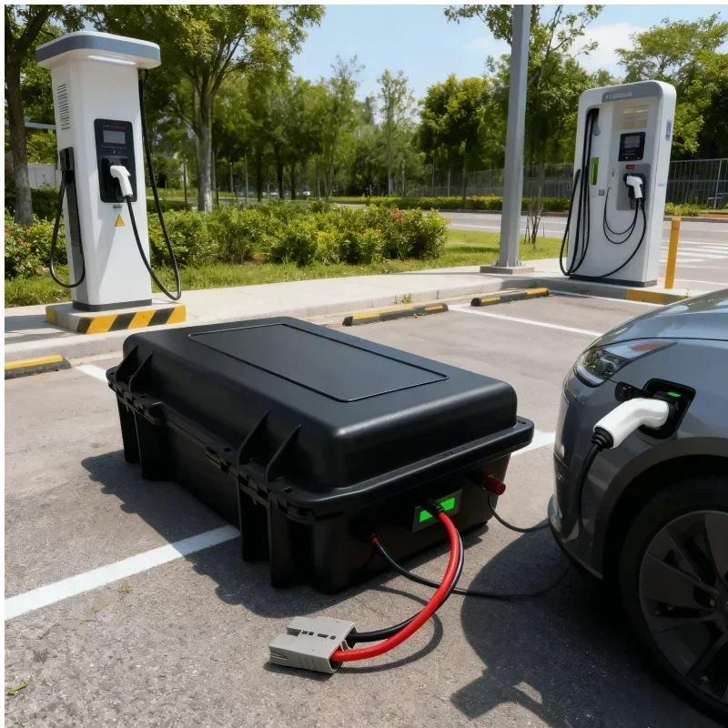 حزمة بطارية ليثيوم أيون 36 فولت 100 أمبير-500 أمبير قدرة عالية لدراجة ثلاثية العجلات 2000 وات 4000 وات/سكوتر/قارب/نظام الطاقة الشمسية/EV - 50A Anders