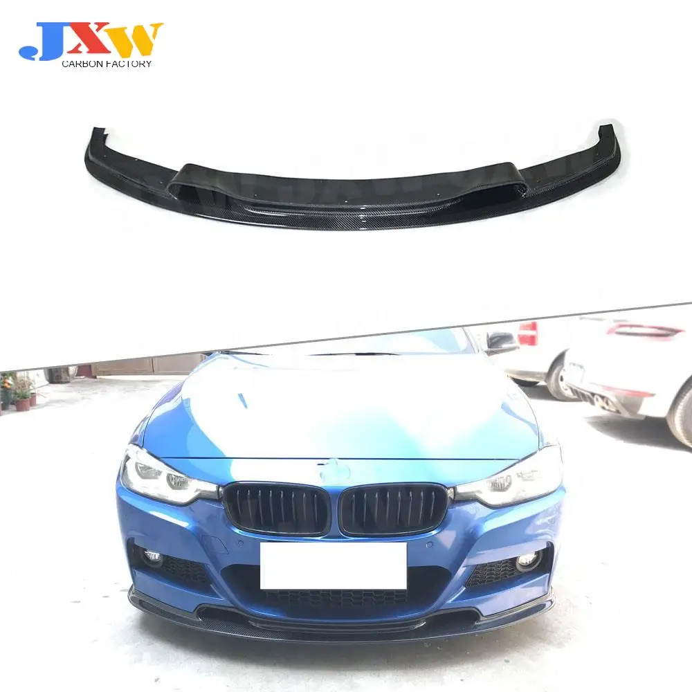 Carbon Fiber FRP Front Lip Spoiler for BMW 3 Series F30 F35 M Sport 320i 325i 328i 330i 335i 2012-2018 Bumper Chin Shovel