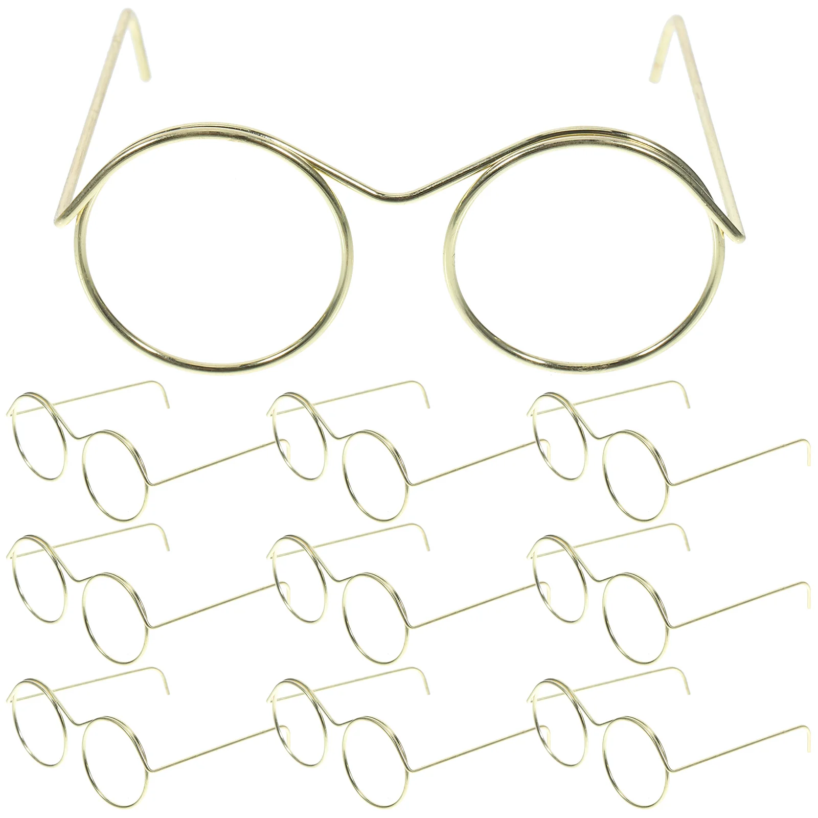   Mini-Brille, Spielzeug-Sonnenbrille für Puppen, Miniaturen, Basteln, Augen, Dekorieren, Zwerge, Hund, kleine Hunde, wiedergeborenes Baby