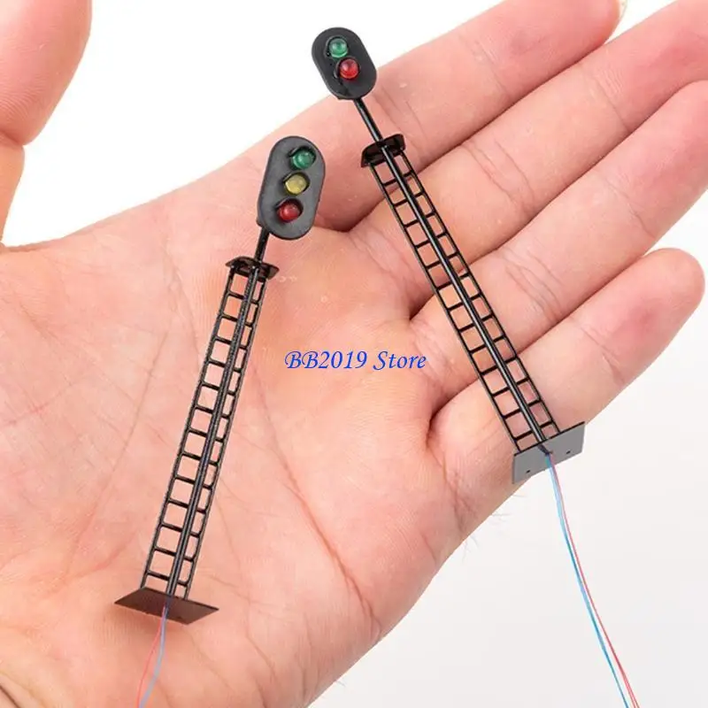 Q0KB 1 Micro Model Signals DIY Dollhouse Decor Interactive Model Toy