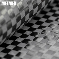 Carbon Fiber Cloth for DIY, Square Pattern, Weave Weave, Jacquard Lotes, Carbon Fiber Cloth, 12K
