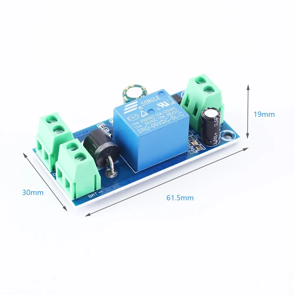 Battery Charge Discharge Protection Module Auto Switching UPS Emergency Battery Power Supply Control Board DC 12V 24V 48V