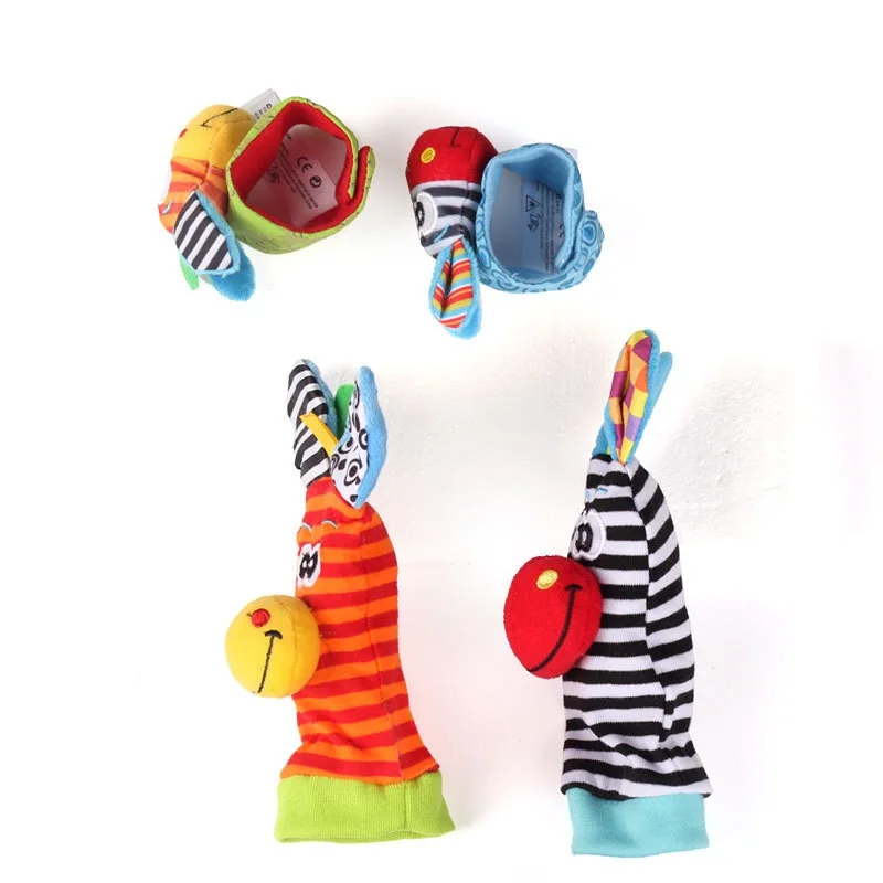 Baby Speelgoed Voor 0-12 Maanden Baby Kids Sokken Polsband Rammelaars Speelgoed Baby Zintuiglijke Speelgoed Voor Baby 'S Accessoires pasgeboren Rammelaar Speelgoed