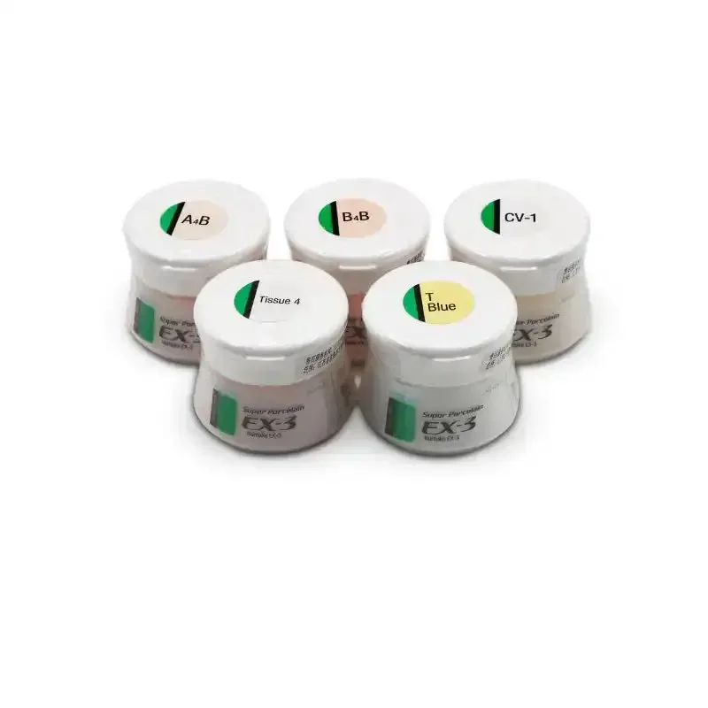 Dental50g polvere di porcellana metallo super porcellana polvere materiali da laboratorio Noritake EX3 pasta opaca dentale metallo porcellana polvere