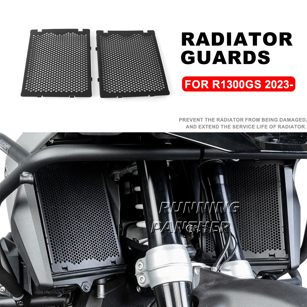 

For BMW R1300GS ADV/GSA R1300 2023-2024 Motorcycle Durable Radiator Grille Guard - Water Tank Grill Cover
