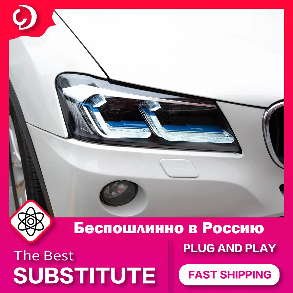 

AKD Car Styling Headlights for BMW X3 F25 2011-2013 X4 F26 LED Headlight DRL Turn Signal Light Led Projector Auto Accessories