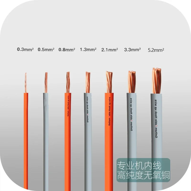 Swiss Gotham 7-core solid high-purity OFC oxygen-free copper internal wiring for Hi-Fi audio DIY soldering