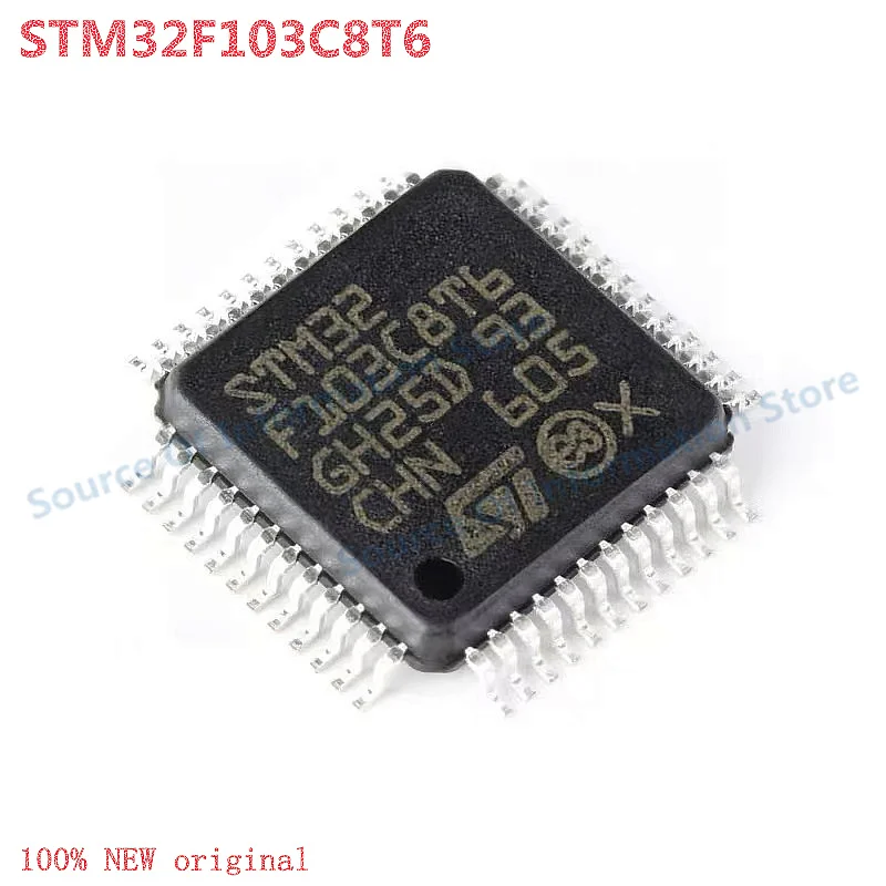 

5Pcs STM32F103C8T6 ARM Cortex-M3 32-bit Microcontroller - MCU LQFP-48