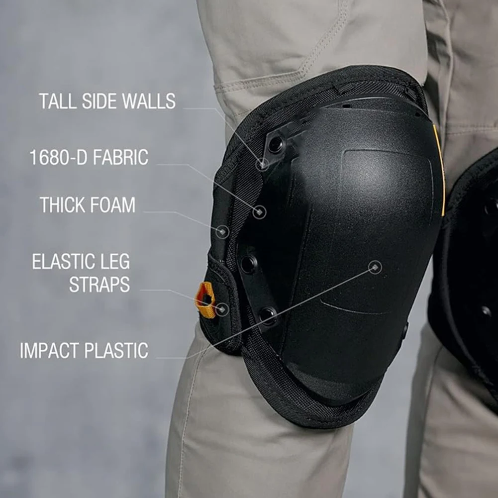 

ABVS TBL-KP-G201-R Gelfit Rocker Knee Pads Power Tool Accessories Hard Shell Protection Kneeprotection