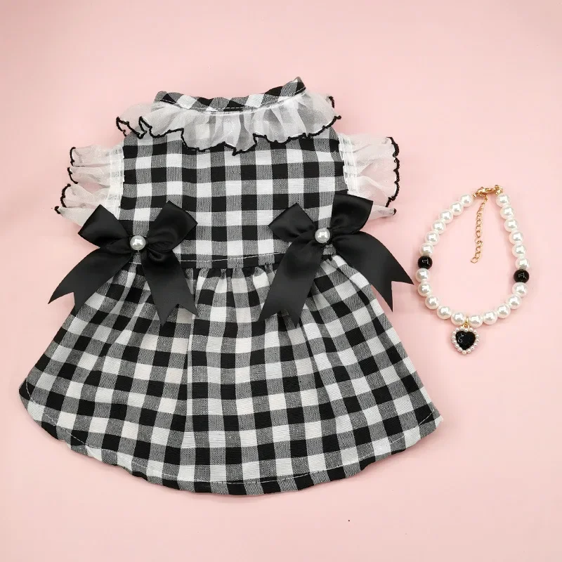 New Princess Style Pet Clothing Dog Dress Elegant Dog Clothes Pet Cat Skirt Wholesale