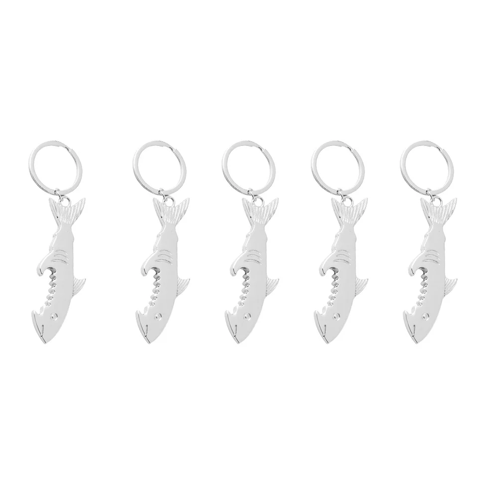 

5pcs Keychains Key Holder Bottle Opener For Bag Backpack Decoration Small Gift Keychains Stylish Key