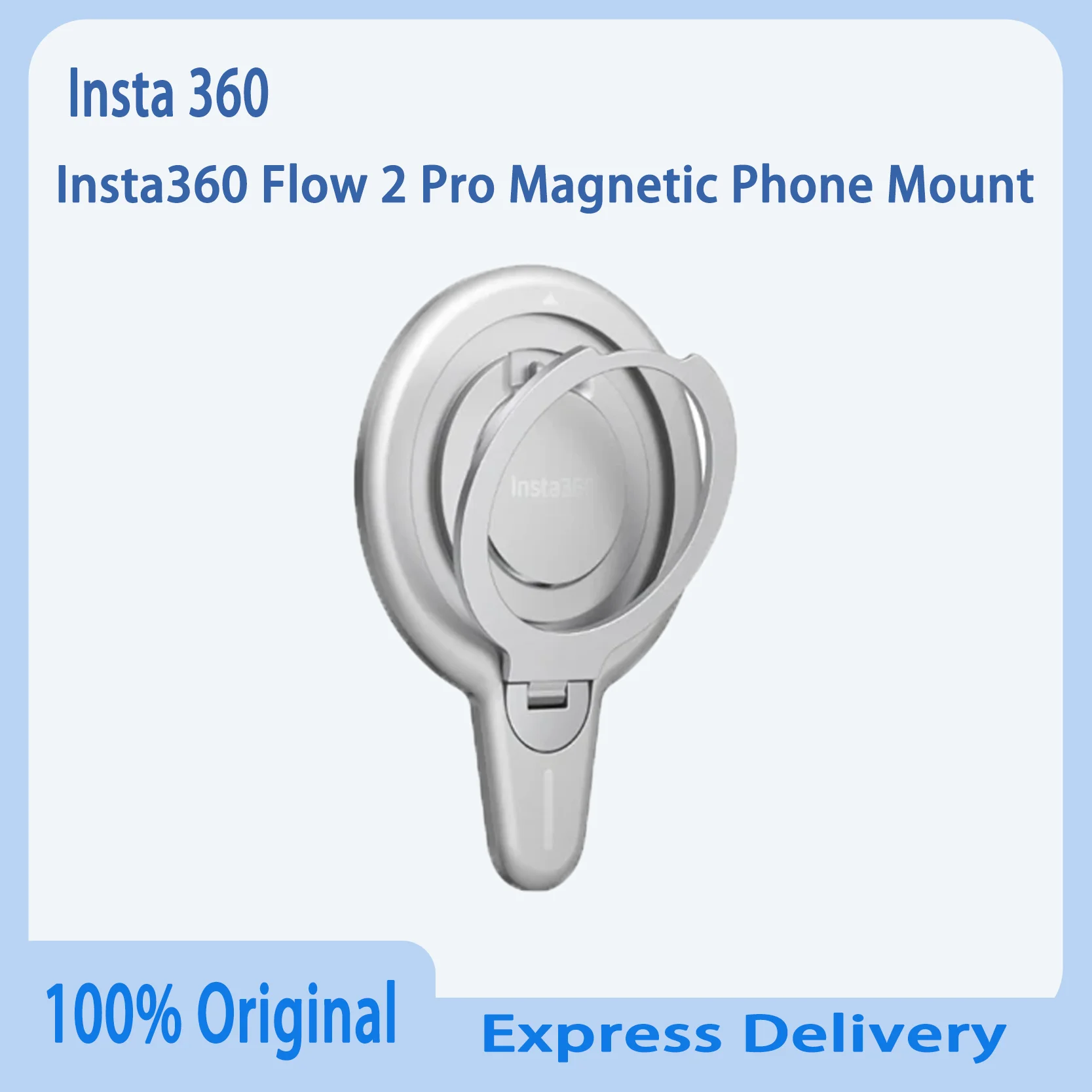

Original Insta360 Flow 2 Pro Magnetic Phone Mount Instant Suction And Shooting For Capturing Every Exciting Moment With Ease