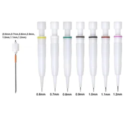 GREATLH Hair Transplant Pen Eyebrow Beard Implanting Pen Anti Slip Hair Eyebrows Beard Planting Tool 0.6-1.2mm