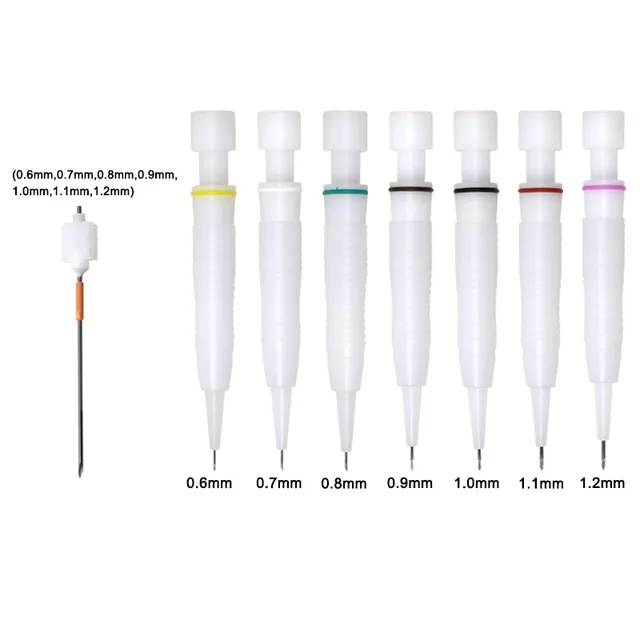 GREATLH długopis do przeszczepu włosów brwi broda długopis do implantacji antypoślizgowe włosy brwi narzędzie do sadzenia brody 0.6-1.2mm