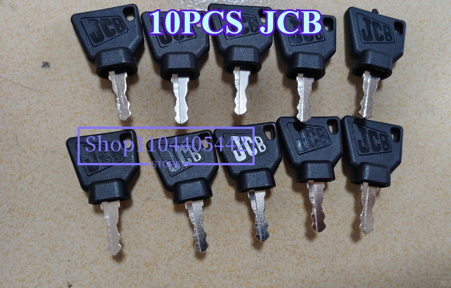 

10 шт. ключ подходит для ключа зажигания тяжелого оборудования JCB 701/45501 331/26790 333/Y1374 P0P