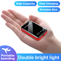 Power Bank 20000 mAh Fast Charging 100% Sufficient Capacity Portable Battery Charger External Charger Digital Display for iPhone