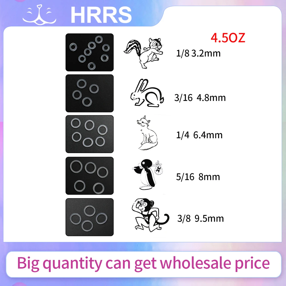 

5 упаковок ортодонтических безлатексных эластичных лент для брекетов, стоматологических силиконовых лент 4,5 унции 3,5 унции 6,5 унций