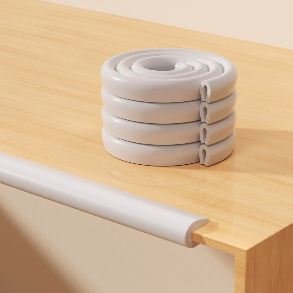 

Flexible Baby Safety Edge Guard Strip Soft Easy Install Anti Collision Strip Waterproof Non Slip Edge Protector Table Edge