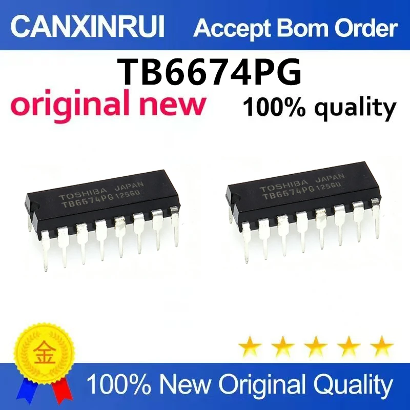（5pcs-10pcs）Brand new original TB6674PG direct insertion DIP-16 motor driver control chip integrated circuit IC