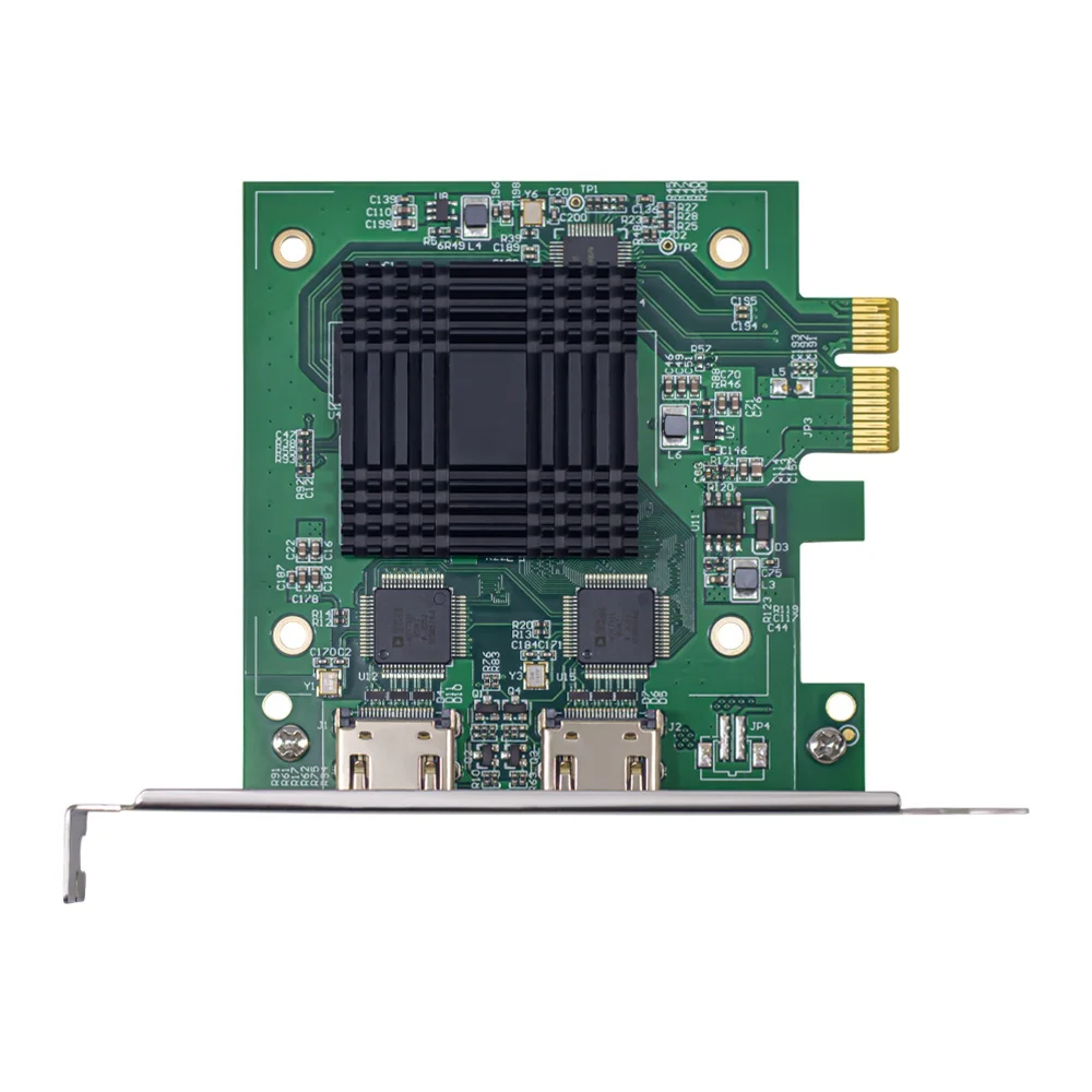 2026 new UNISHEEN UC3350HS Dual Recorder Streaming Zoom Vmix OBS Wirecast 2 Channel HD 1080P for HDMl SDI Video Capture Card Box