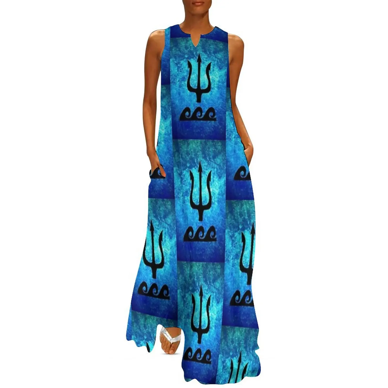 

Poseidon Long Dress dresses women summer 2025 elegant dresses for women Bridesmaid dress woman Summer dresses for women