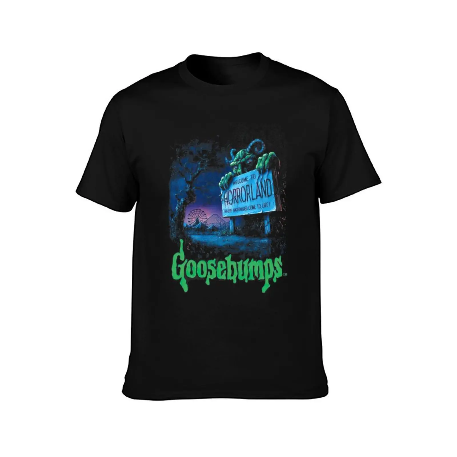 Goosebumps Horrorland Horror T-Shirt t shirt man designer T-Shirt