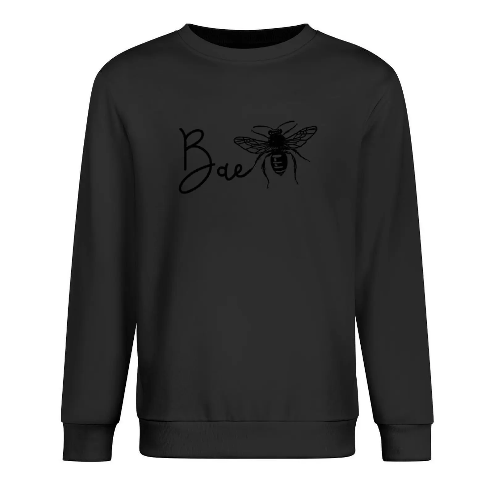 بلوفر BAE Bee Baby Pun Love ملابس على الطراز الكوري ملابس جمالية ملابس خريف كورية ملابس رجالية سترة جديدة