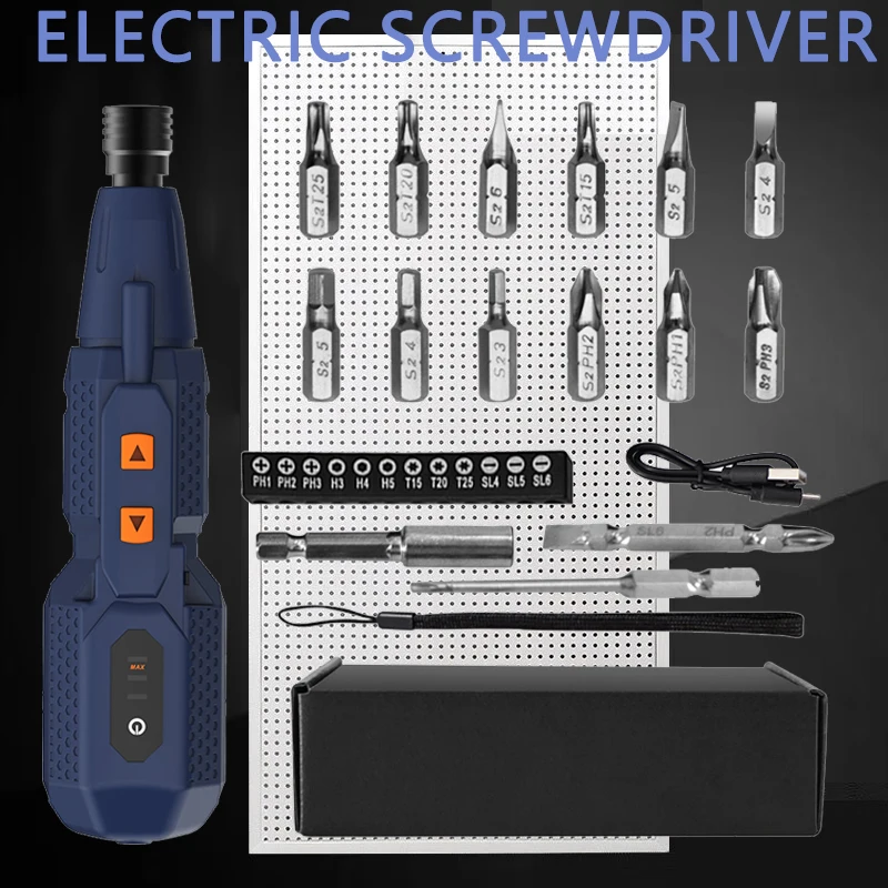 

Electrical Screwdriver Set Rechargeable 4.2V Smart Cordless New Electric Screw Driver Rechargeable With Set Power Drill Tools