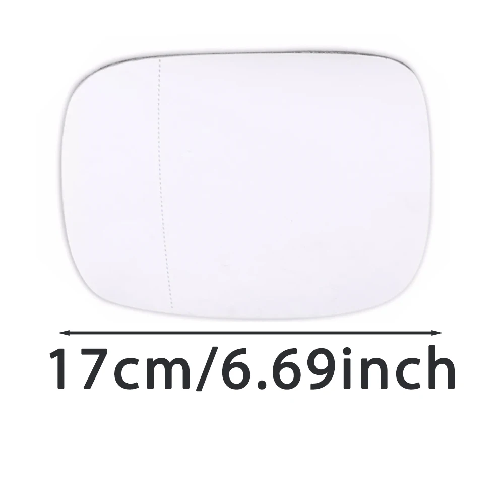 Heated Side Mirror Glass Door Wing Rearview Mirror for Volvo XC70 2009-2016 XC90 2007-2011 30716137 30716138