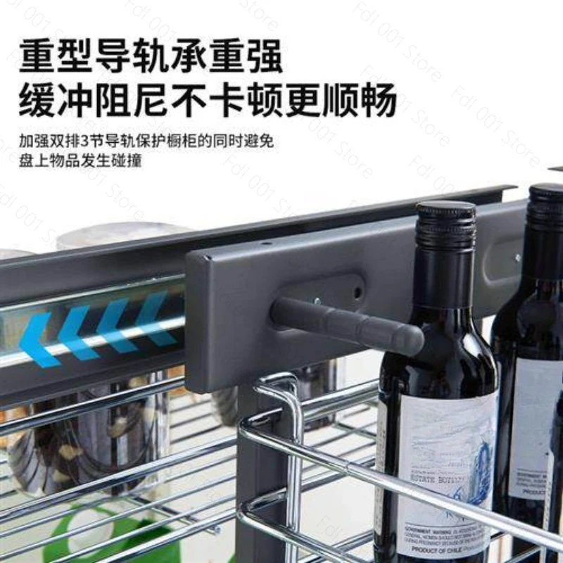 Cabinet Pull Out Blind Corner Cabinet Shelf Storage Organizer Magic Corner