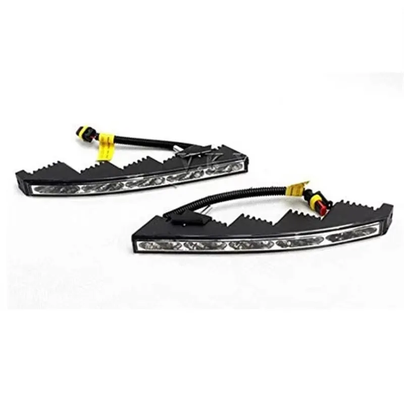 

LED Daytime Running Light DRL Fog Lamp for Toyota Land Cruiser FJ200 LC200 2008 - 2012 LED Front Bumper Fog Light 6000K DRL