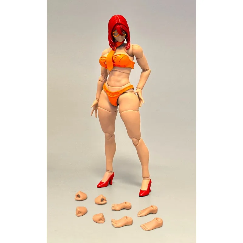 Pré-venda 1/12 escala brinquedos fb001 três cores super flexível modelo de corpo feminino caber 6 ''figuras de ação presente de aniversário colecionável