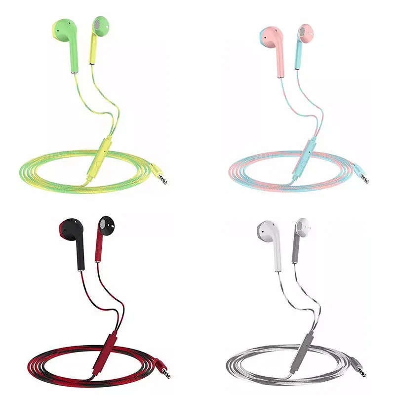 Auriculares con micrófono de 3,5mm para Samsung, Xiaomi y Huawei
