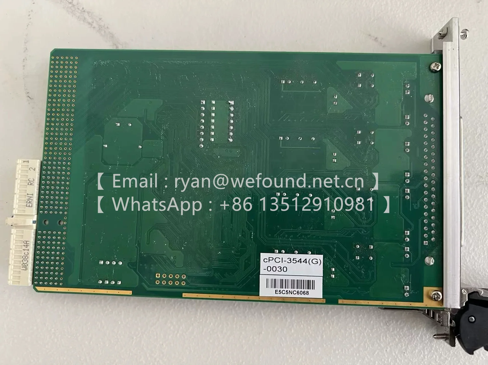 cPCI-3544  4-Port RS-422/485 Isolated Serial Communications Card