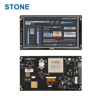 7 inch HMI TFT LCD display module with Program + touch screen + controller board for equipment use