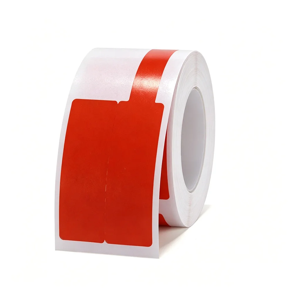 Efficient Labeling System Cable Labels Self-adhesive Tags White Wear-resistant Design Scratch-resistant Coating