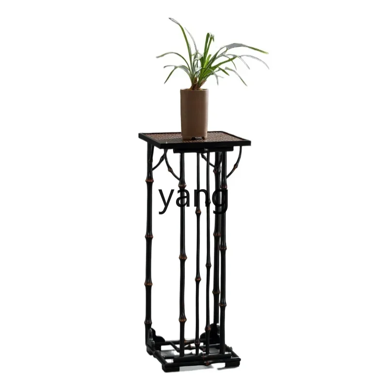 

LTT Furniture Handmade Floor-to-Floor Shelf Flower Table Tea Room Storage Bonsai Shelf