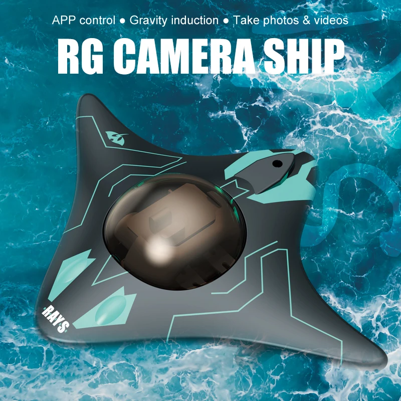 Mini câmera subaquática submarina wi-fi, visível, hd, controle móvel, brinquedos para mergulho, barco, presentes de natal para adultos e crianças