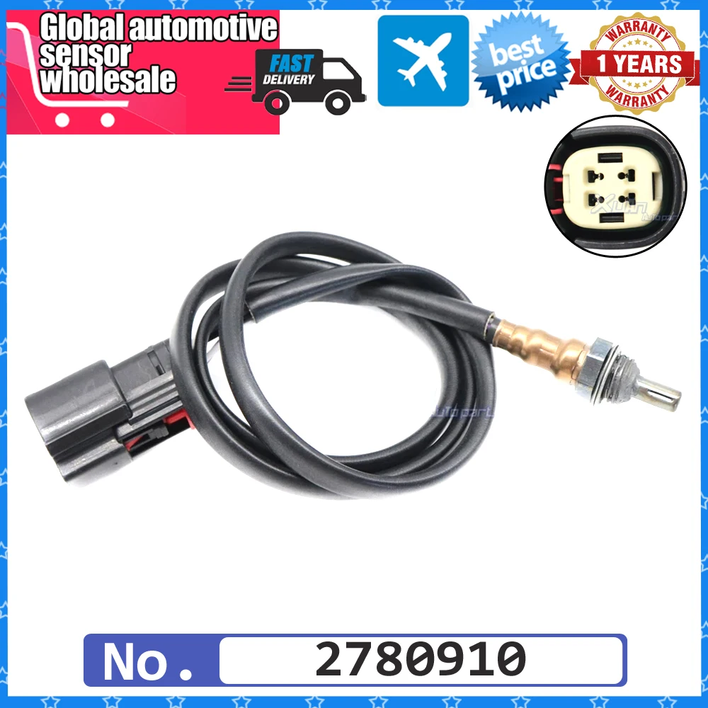 2780910 Car New Rear Downstream Lambda Probe O2 Oxygen Sensor 27809-10 for Harley Davidson Electra Glide Enginess 2010-2017