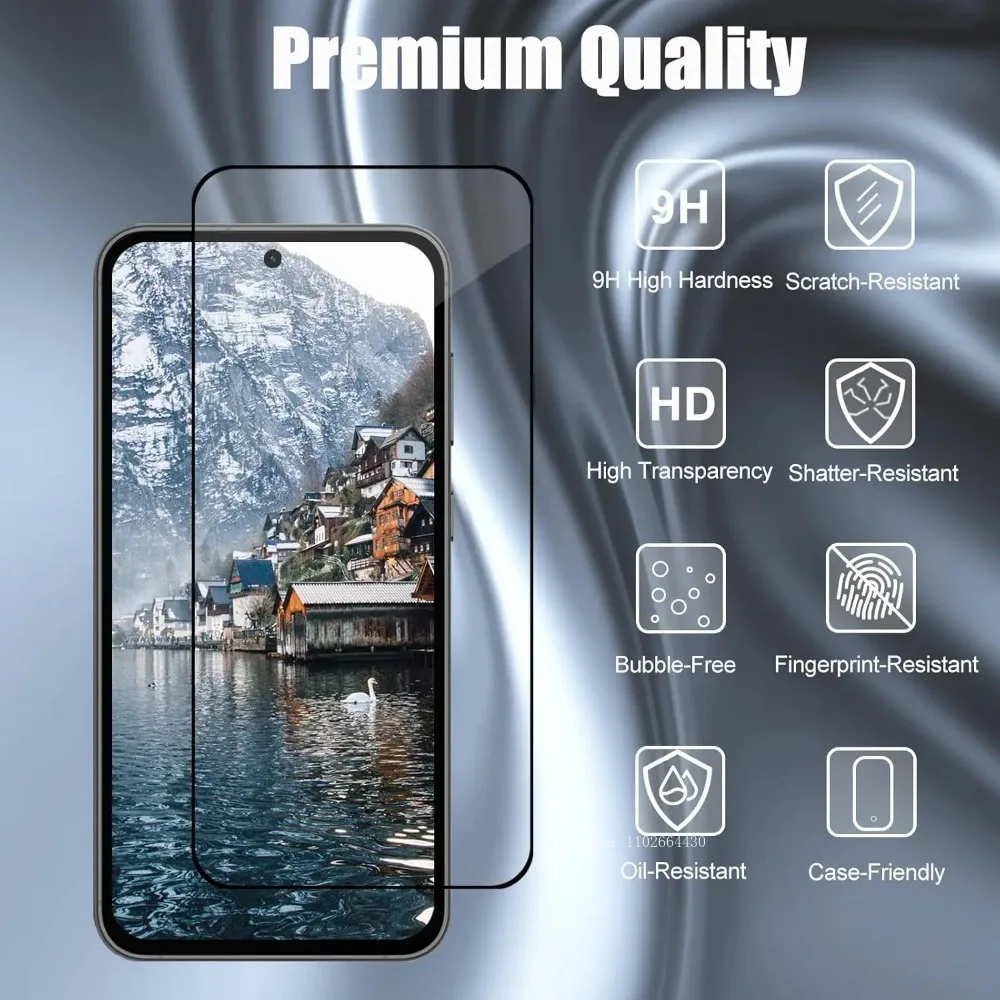 1-2 Pcs 9D Tempered Glass for Samsung A10S A20 A30 A80 A90 A21 A51 A71 A22 5G A32 A42 A52 4G Full Cover Screen Protector Glass