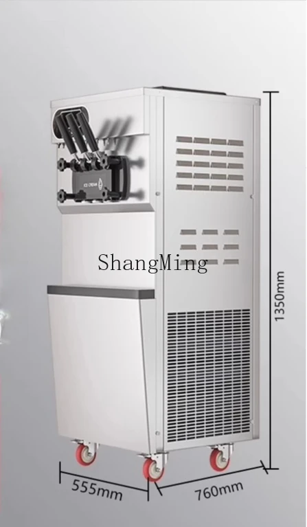 ZYY commercial stall ice cream machine ice cream machine small desktop cone machine