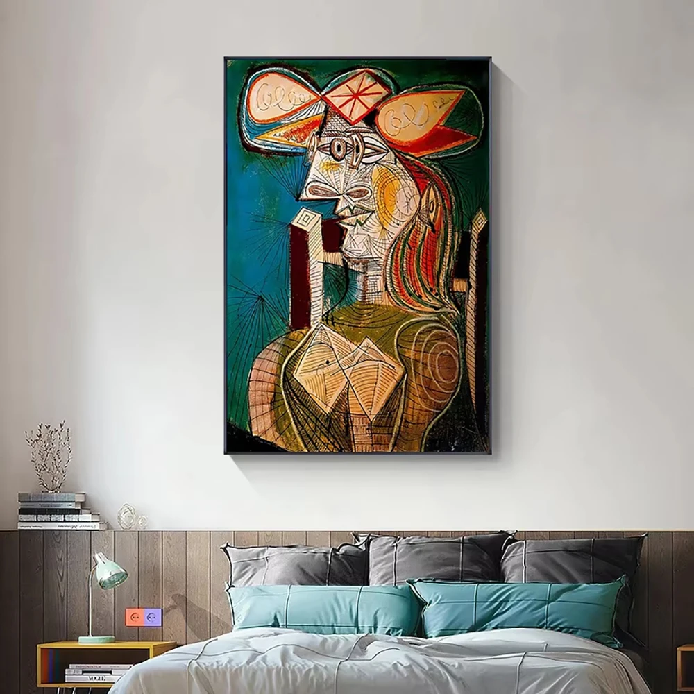 Pablo Picasso Famous Artwork Collection Canvas Painting Abstract Vintage Picasso Poster Prints Wall Art for Gallery Home Decor