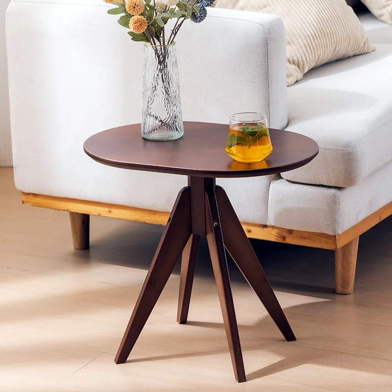 

Bamboo oval tea table, sofa side table, household tea table, coffee table, garden round table, outdoor round table dining table