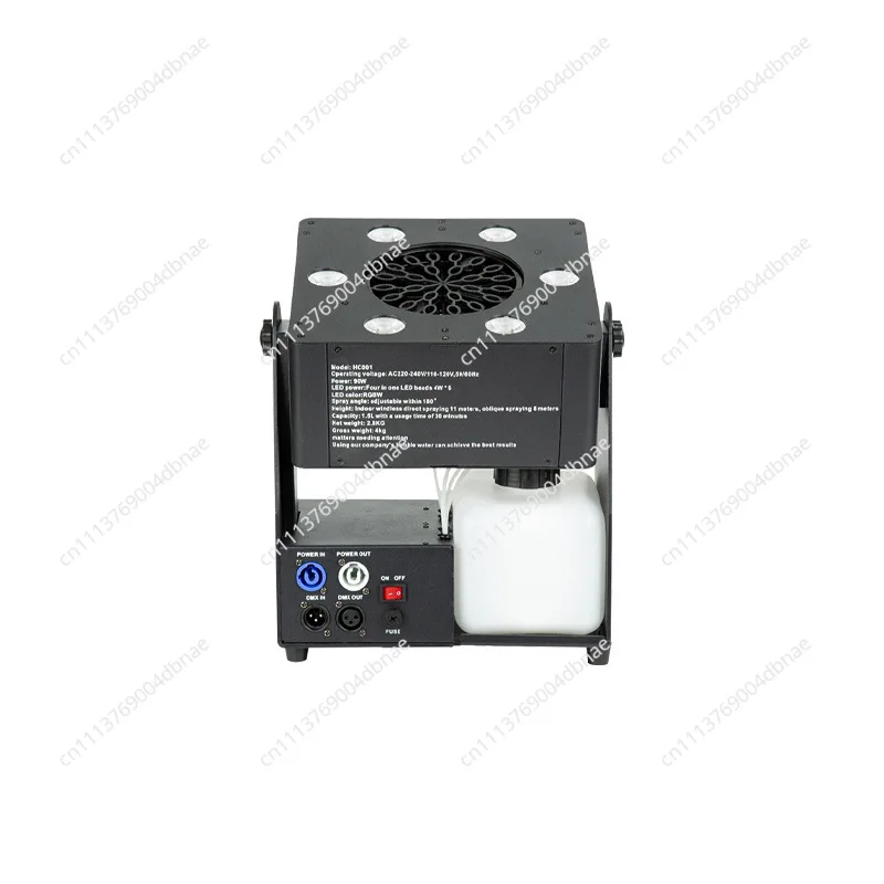 Bubble Machine LED Automatic Bubble Blowing Machine Water Park Stage Performance Special Effects Remote Control Bubble Machine