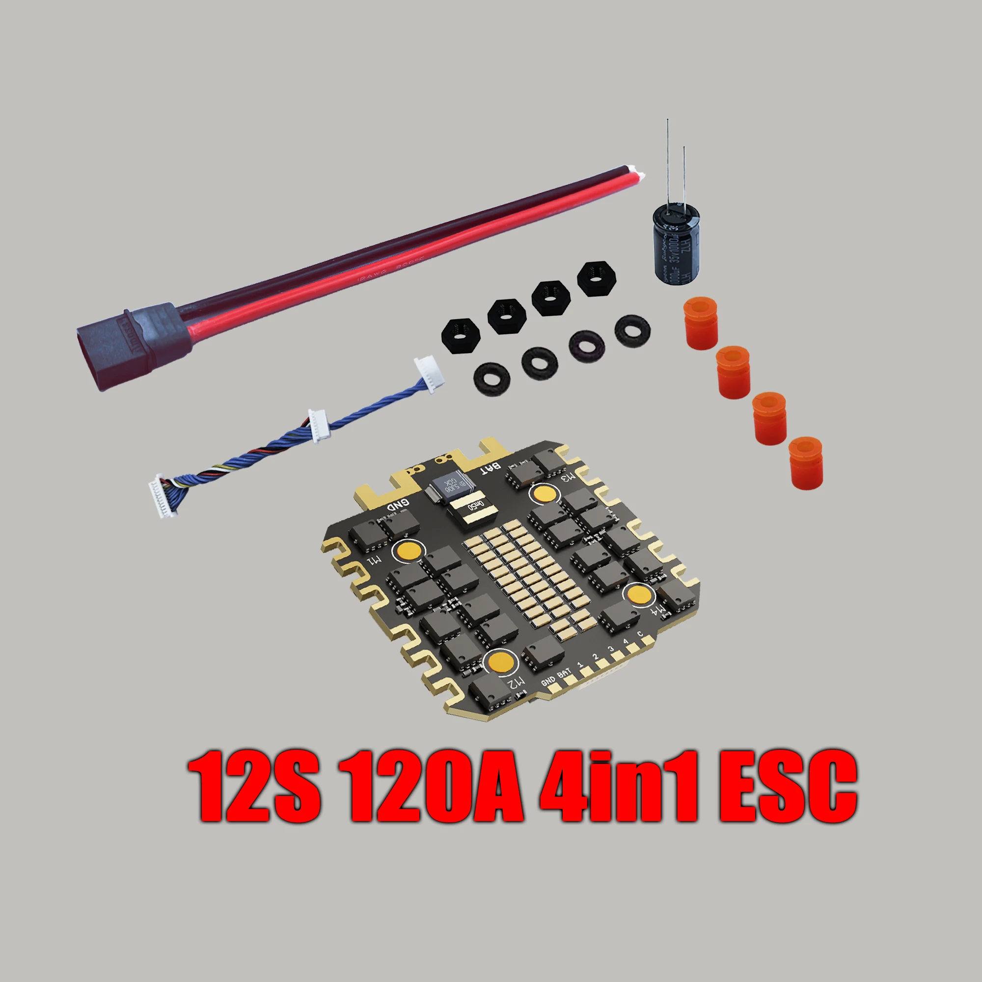 F405 V4 120A Stack ICM42688P F405 Vluchtcontroller BLHELI_S 120A 4in1 ESC 30,5X30,5mm 3-8S voor FPV Freestyle Drones Onderdelen