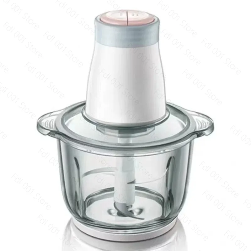 QSJ-B02Q1 Meat Grinder Household Electric Grinding Meat and Garlic Cooking Machine 2L