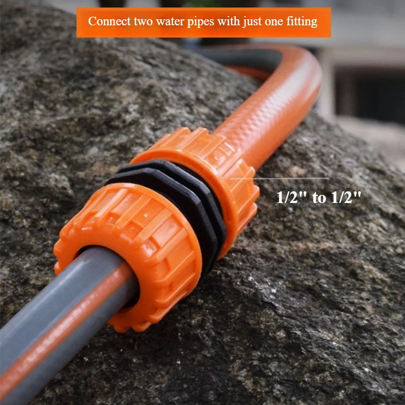 Garden Pipe Fitting Plastic Quick Connect 1/2